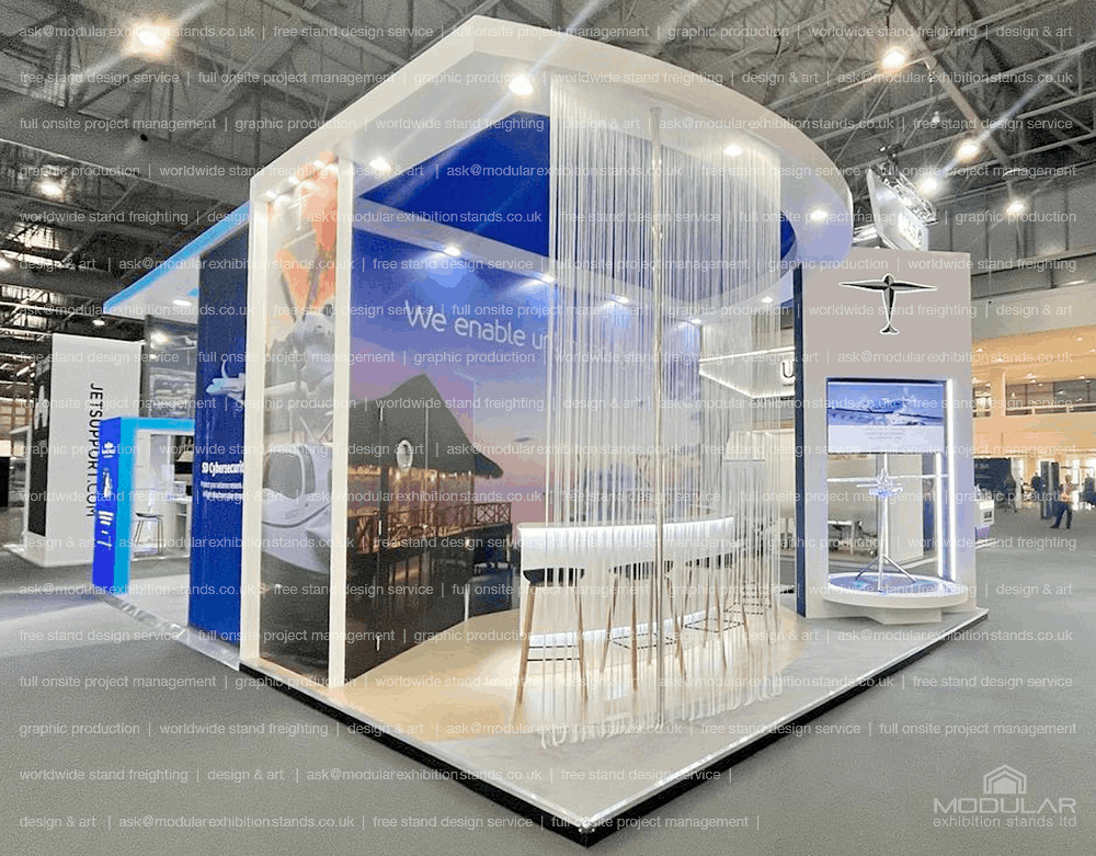 Custom Build UK, Europe and Dubai - contact Modular Exhibition Stands