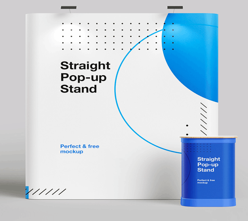 Straight Pop Up Stands
