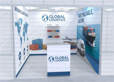 Shell Scheme Stand Branding