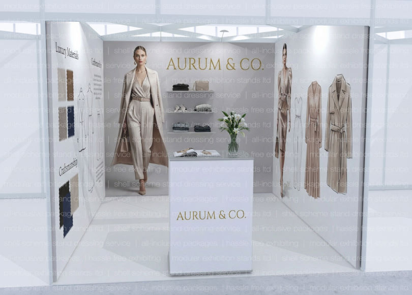 Shell Scheme Stand Branding Service