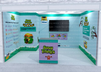 Shell Scheme Stand Branding