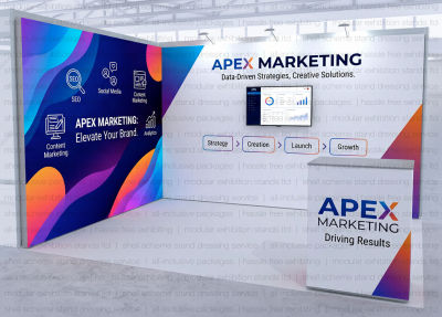 Shell Scheme Stand Branding